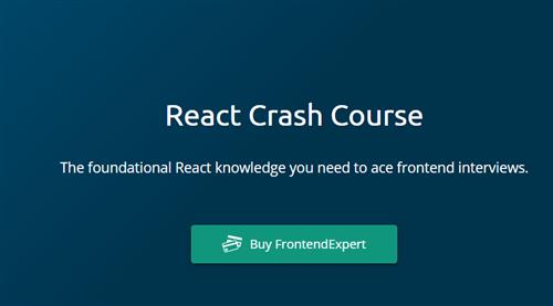 AlgoExpert - React Crash Course