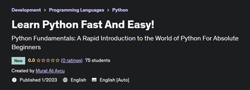 Fast And Easy Python!