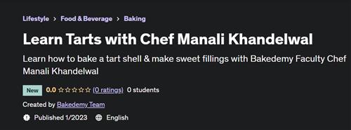 Learn Tarts with Chef Manali Khandelwal