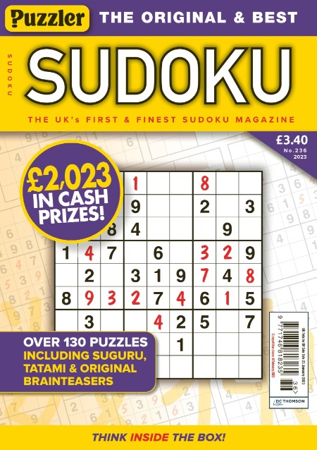 Puzzler Sudoku – December 2022