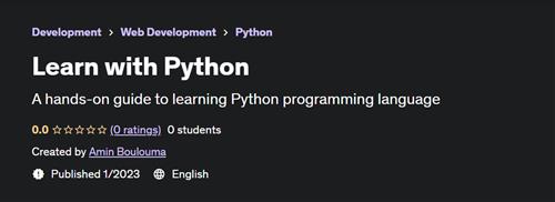 2022 Learn With Python