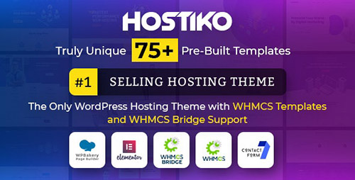 ThemeForest - Hostiko v75.0.0 - WordPress WHMCS Hosting Theme - 20786821 - NULLED