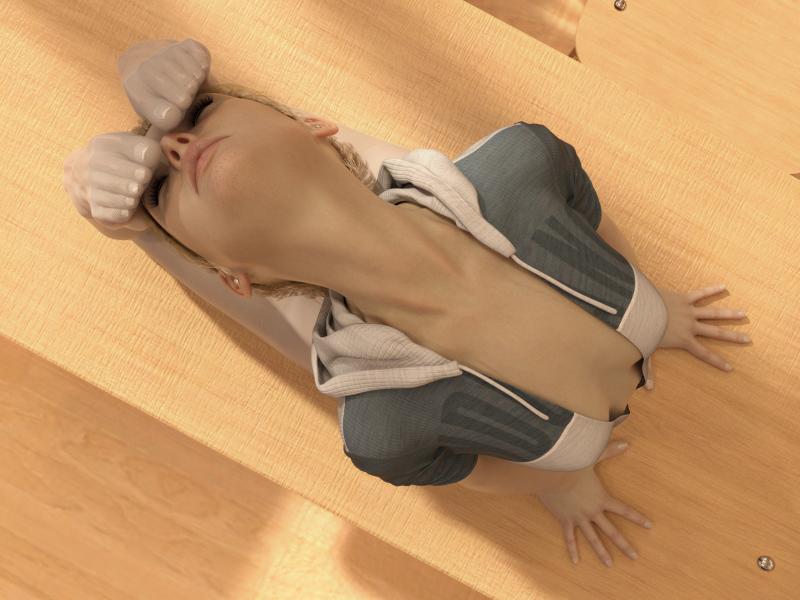 Noob noob - Schoolgirl contortion 3D Porn Comic