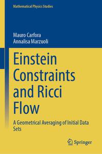 Einstein Constraints and Ricci Flow A Geometrical Averaging of Initial Data Sets