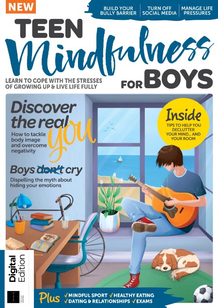 Teen Mindfulness for Boys - 2nd Edition - January 2023