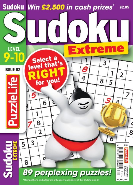 PuzzleLife Sudoku Extreme – January 2023