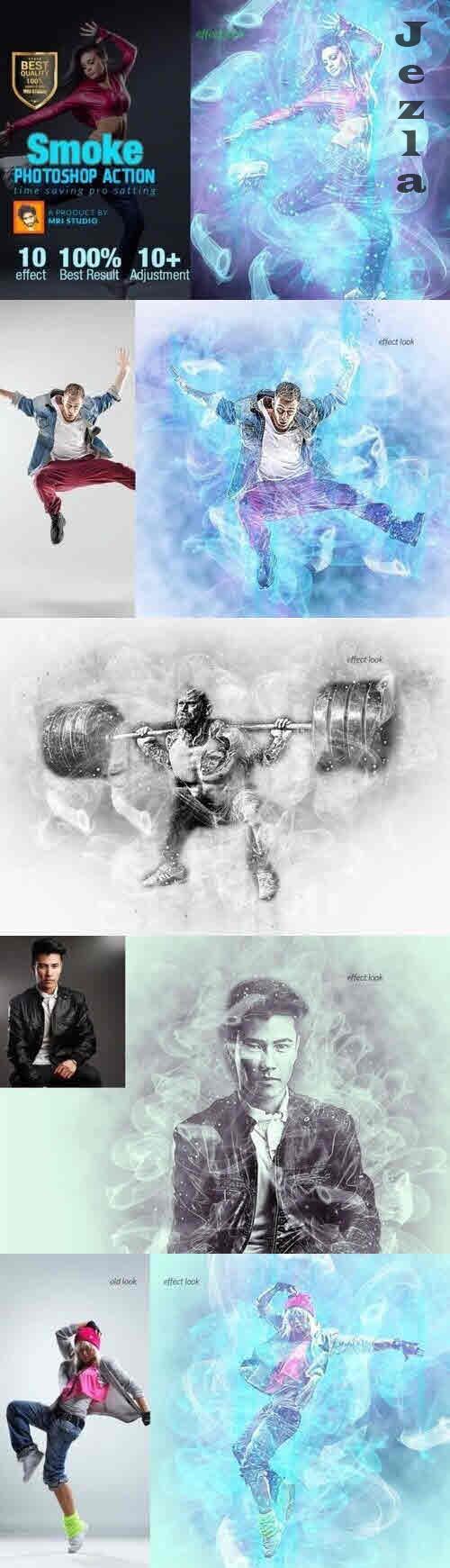 Smoke Photoshop Action - 2554600