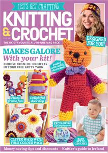 Let's Get Crafting Knitting & Crochet - No.148 - January 2023