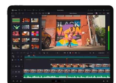 Video Editing with DaVinci Resolve on the iPad (free version)