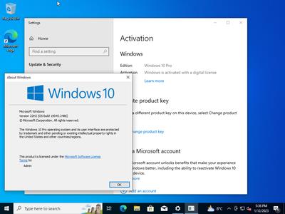 Windows 10 Pro 22H2 build 19045.2486 Preactivated Multilingual January 2023 (x64)