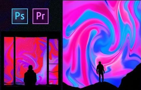 Create a Liquid Trippy Animation using Photoshop and Premiere Pro