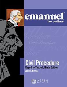 Civil Procedure, Keyed to Yeazell