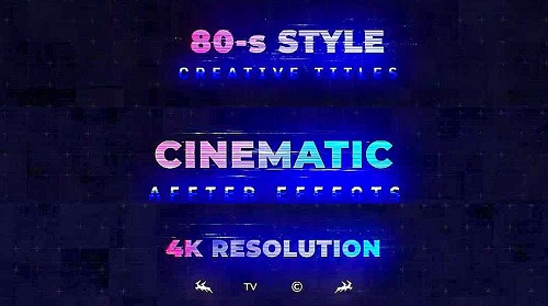 Cinematic 80's Style 406714 - Project for After Effects