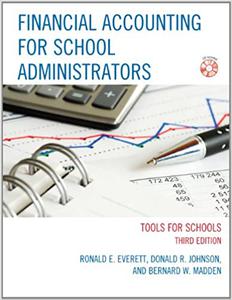 Financial Accounting for School Administrators Tools for School