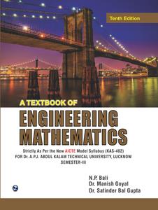 A Textbook Of Engineering Mathematics (SEM-III), 10th Edition