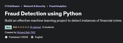 Fraud Detection using Python