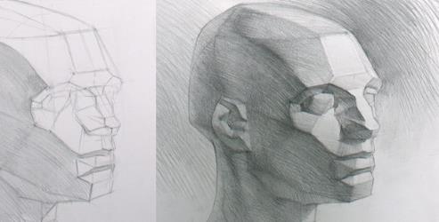 How to Draw the Asaro Planes of the Head with Iliya Mirochnik