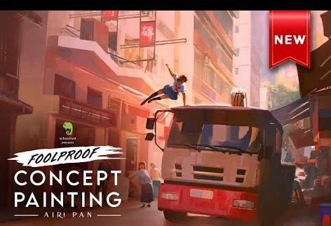 Schoolism – Foolproof Concept Painting with Airi Pan