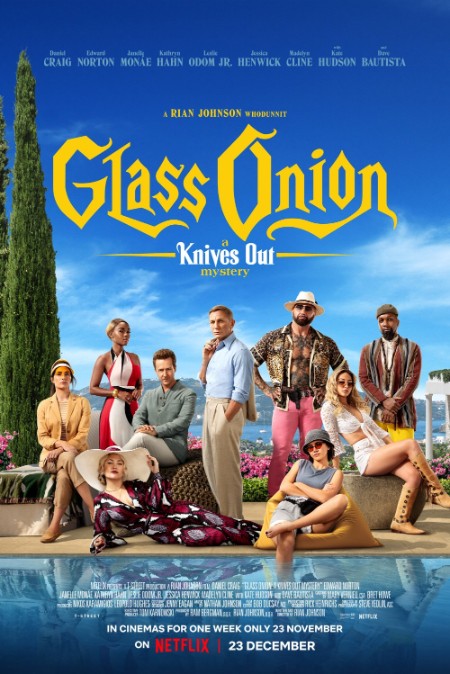 Glass Onion A Knives Out Mystery 2022 WEBRip NF 1080p DTS AC3 DD+ 5 1 Atmos x264-MgB