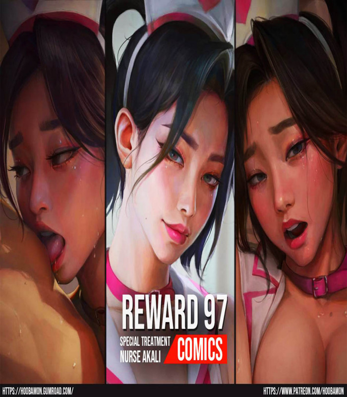 Hoobamon - Reward 97: Akali's Special Treatment Porn Comics