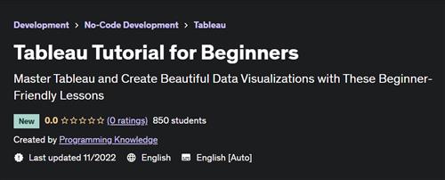 Tableau Tutorial for Beginners (2022)