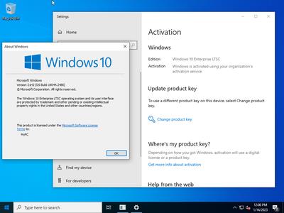 Windows 10 Enterprise LTSC 2021 21H2 Build 19044.2486 Preactivated Multilingual January 2023 (x64) 