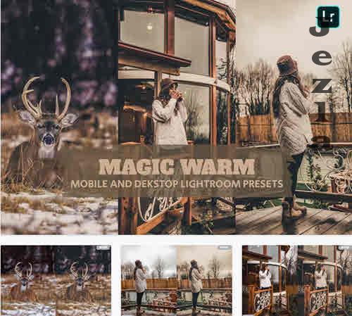Magic Warm Lightroom Presets Dekstop and Mobile - PQ83CRW