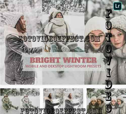 Bright Winter Lightroom Presets Dekstop and Mobile - TK63WCK