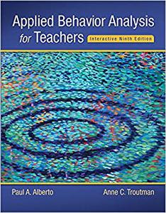 Applied Behavior Analysis for Teacher