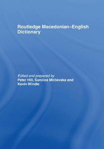 Routledge Macedonian-English Dictionary