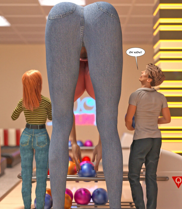 GiantPoser - Bowling With Jessica 3D Porn Comic