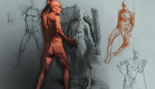 Short-Pose Figure Drawings in the Russian Style with Iliya Mirochnik