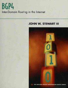BGP4 Inter-Domain Routing in the Internet Inter-Domain Routing in the Internet