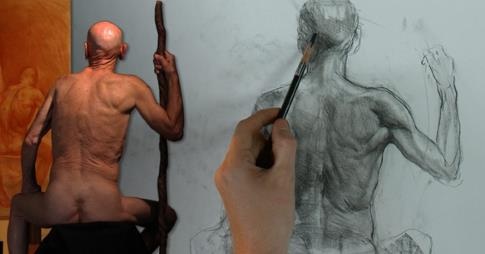 Medium Long-Pose Figure Drawing in the Russian Style with Iliya Mirochnik