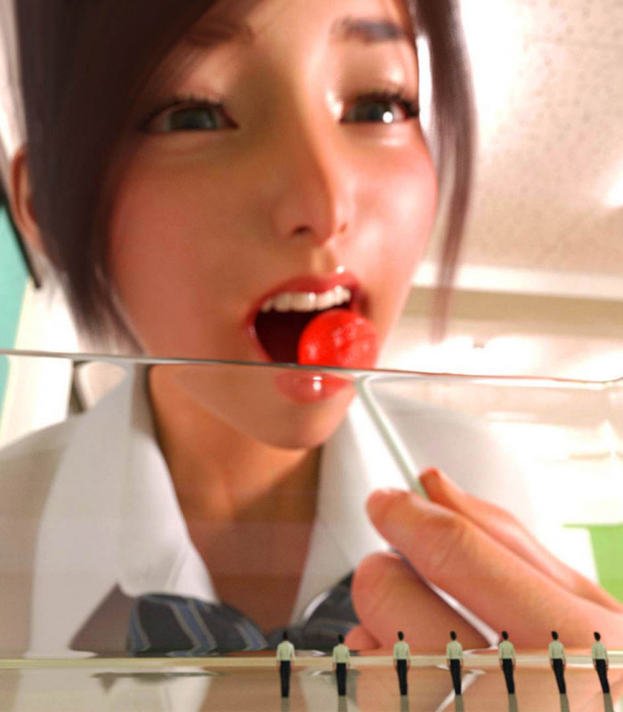 Yorishige Natsuse - Tiny Keeper 3D Porn Comic