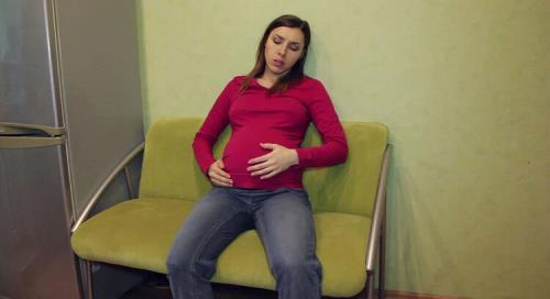 painful contractions at 40 weeks pregnant