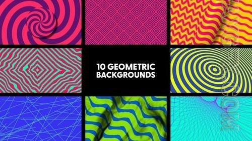 Videohive - Geometric Backgrounds 42882632