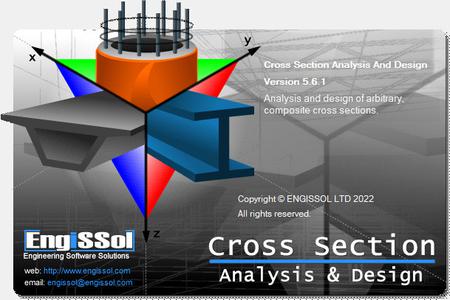 Engissol Cross Section Analysis And Design 5.6.4 Portable