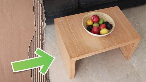 Make A Coffee Table From Cardboard - Simple Diy Furniture