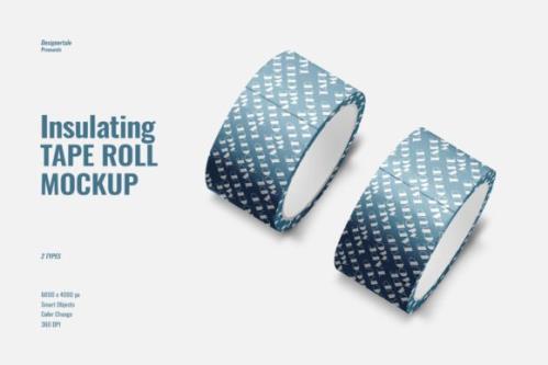 Insulating Tape Roll Mockup - 10271713
