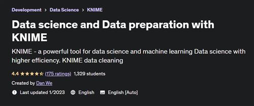 Data science and Data preparation with KNIME