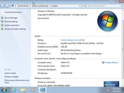Windows 7 SP1 AIO 10in1 January 2023 Multilingual Preactivated (x64) 