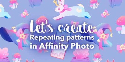Creating Seamless Repeating Patterns in Affinity Photo