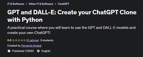 GPT and DALL-E Create your ChatGPT Clone with Python