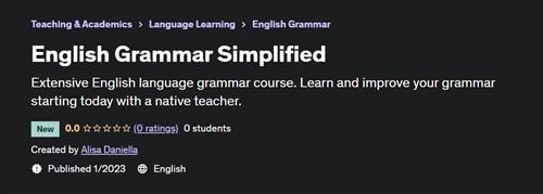 English Grammar Simplified - Udemy