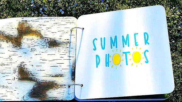 Summer Photo Album 99002323 - Project for After Effects 