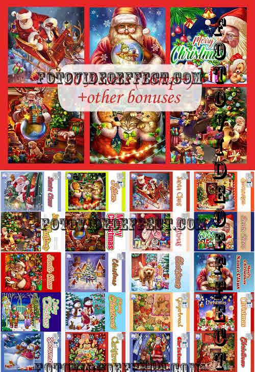 Merry Christmas - 20 Premium Graphics
