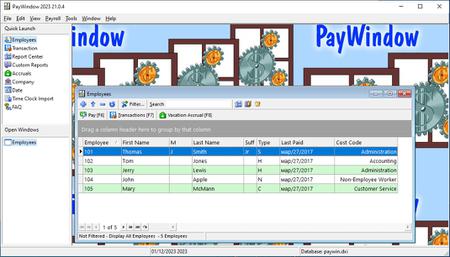 PayWindow Payroll System 2023 21.0.5.0 Portable
