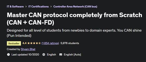 Master CAN protocol completely from Scratch (CAN + CAN-FD)