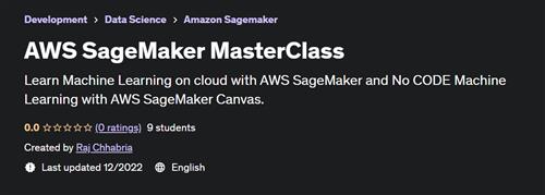 AWS SageMaker MasterClass - Udemy
